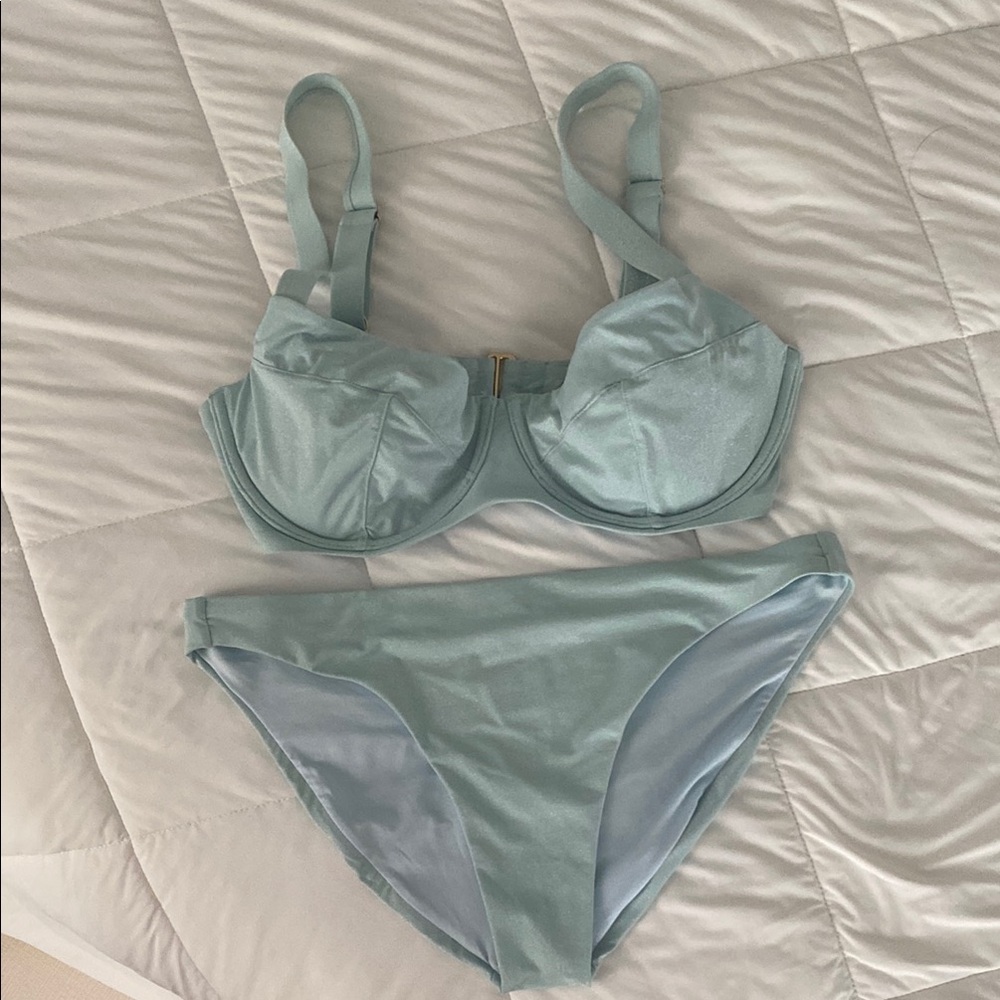Light Blue Bikini Set